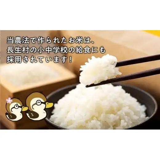 A01-001 アイガモ農法によるお米（白米5kg）