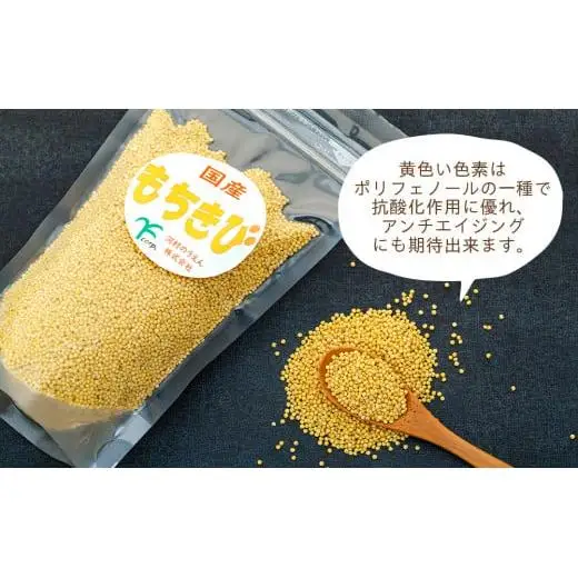 AB1-001 千葉県長生村産　もちきび（200g×3袋セット）