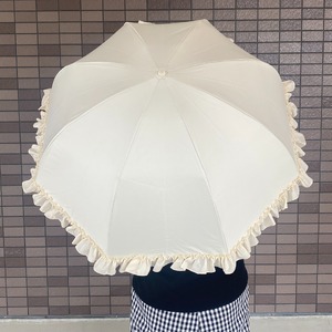 フラワーアンブレラ UVカット花傘 紫外線99.9％カット晴雨兼用 [089D05]