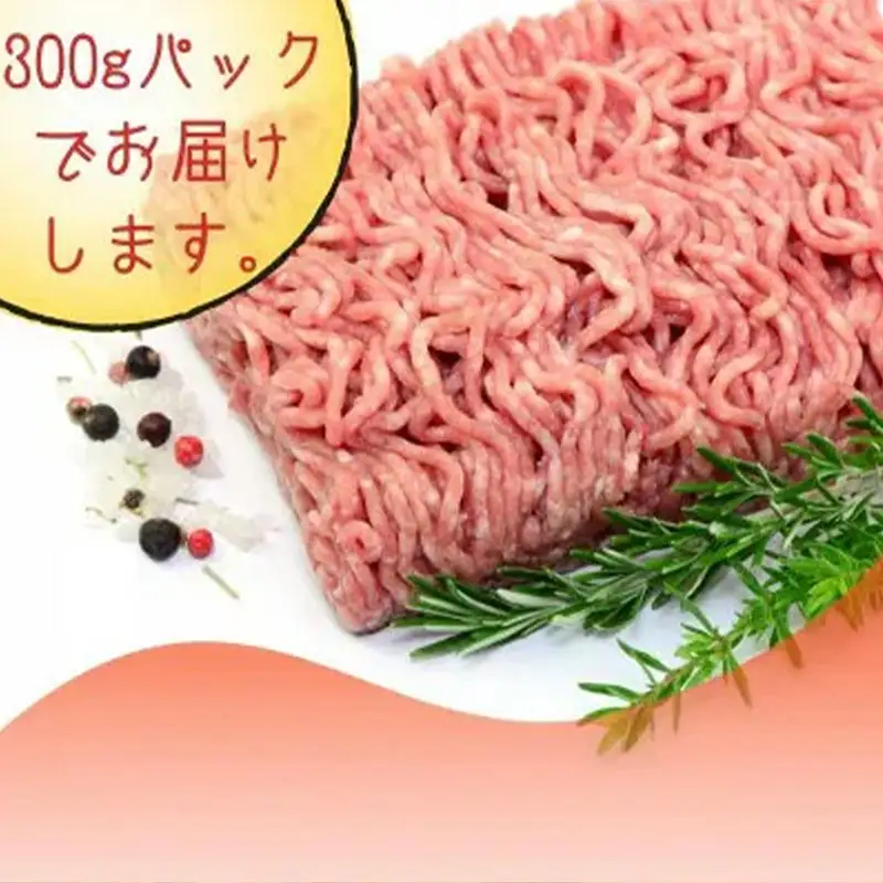 【定期便全6回】博多和牛100％ミンチ（挽肉）【訳あり】600g（300g×2個）【和牛 博多和牛 福岡 博多 筑前 おすすめ 人気 ミンチ 挽肉 訳あり ふるさと納税 送料無料 FL091】