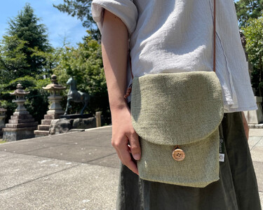 【のこり染】ご朱印帳ポーチ2冊用