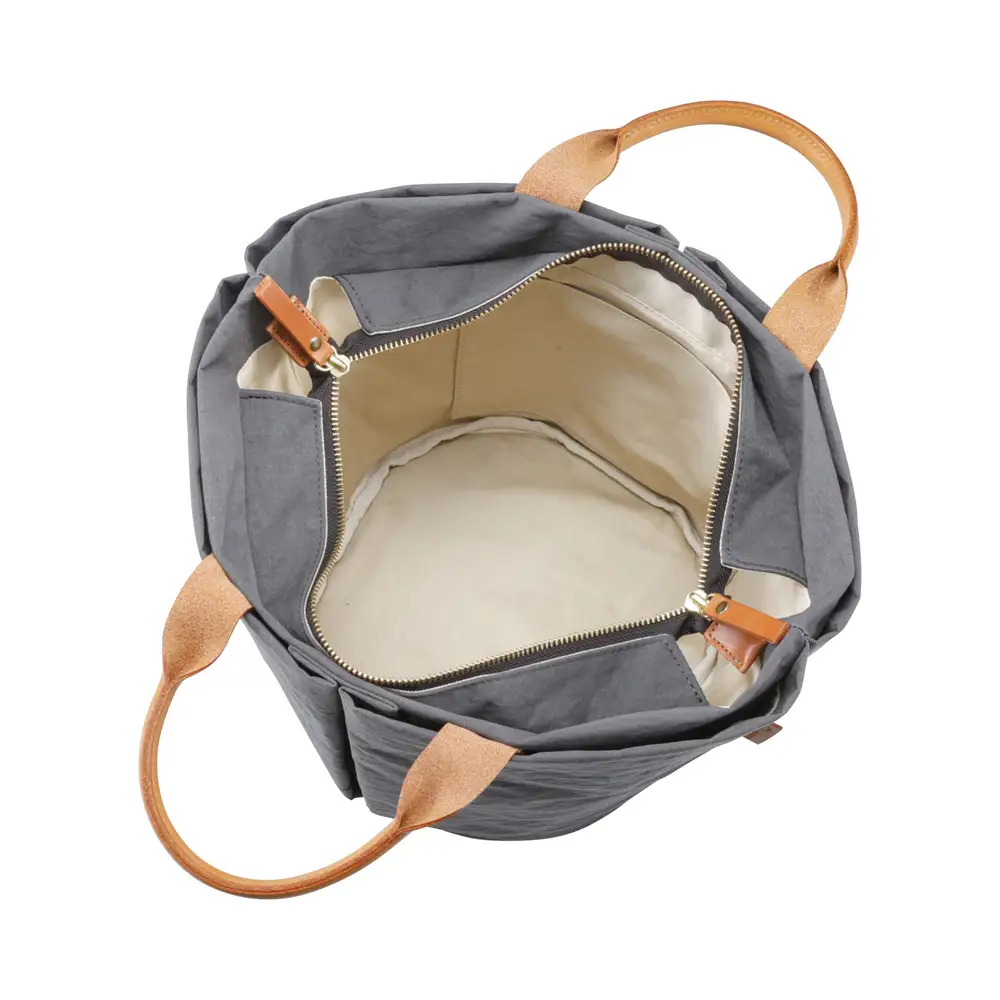 豊岡鞄 トートバッグS（グレー）TUTUMU Marche mini（S1800 24-145）