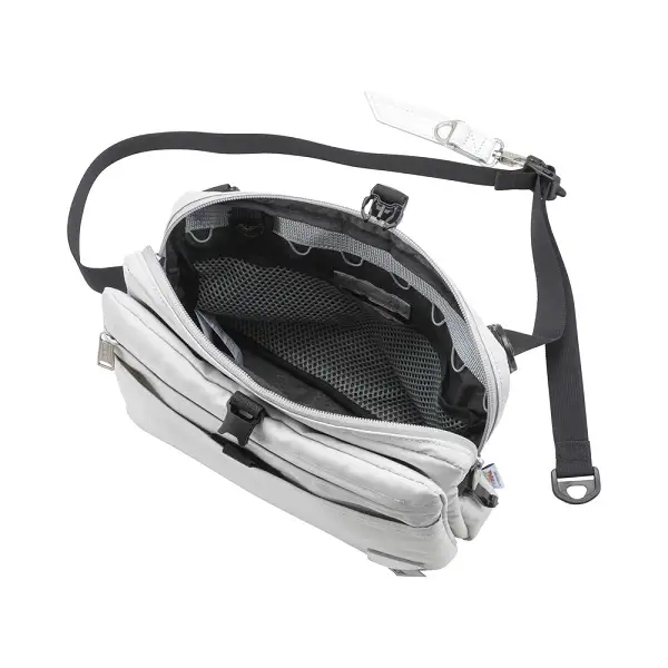 豊岡鞄 CIE WEATHER SHOULDER（071951）ミストグレー / 木和田正昭商店 撥水 ショルダーバッグ メンズ クラッチバック バックインバック