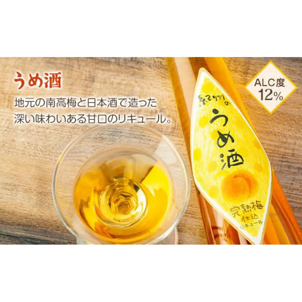 和歌山こだわりリキュール 紀州フルーツの酒3本ギフト