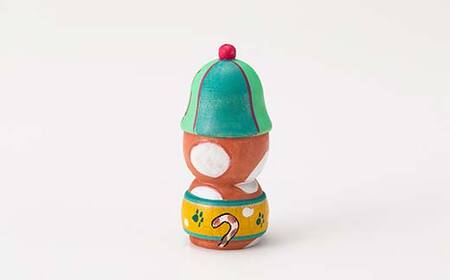 FYN6-120 ＜菊摩呂こけし工房＞サウニャととのうこけし (志田菊宏 創作こけし) 手作り ハンドメイド 工芸品 伝統 こけし インテリア 置物 山形県 西川町 月山