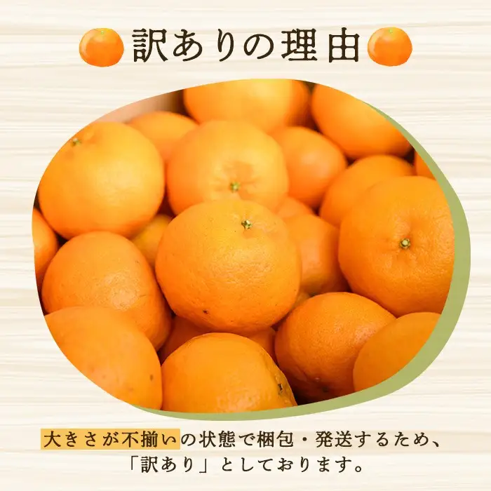 ＜先行予約受付中！2026年12月下旬以降順次発送予定＞ 訳あり！ポンカン(約8kg) 国産 ポンカン 柑橘 果物 フルーツ デザート 果実 期間限定 数量限定【古田果樹園】akn093-05