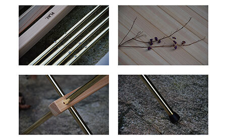  PLAY. Roll table - M／真鍮脚タイプ_T2600582