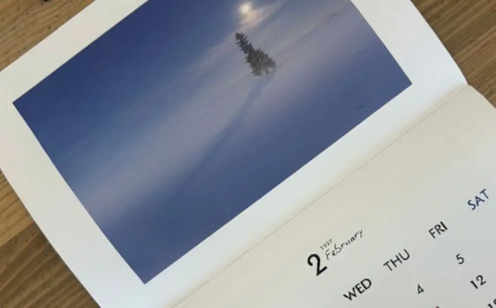 カレンダー 写真家 坪井 智洋 美瑛の風景 2027年壁掛け カレンダー 美瑛 北海道 写真