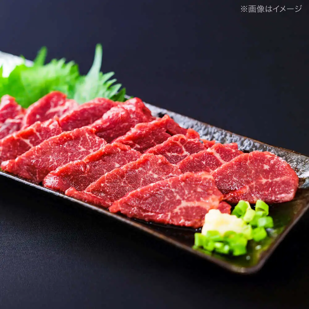 熊本の贅沢 あか牛 ヒレ肉 約1kg 赤身 馬刺し 約1kg 堪能セット 馬刺し ヒレ肉 [AYCB038]