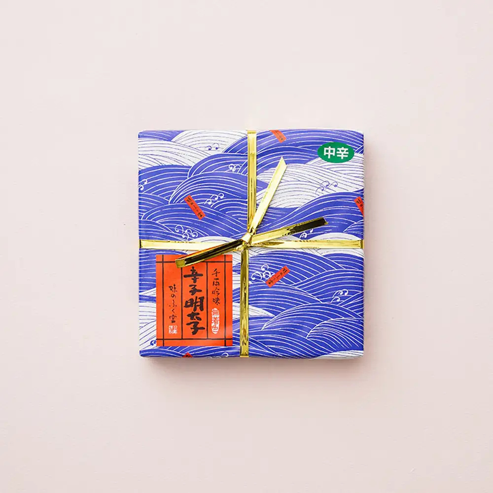 【博多ふく富】千両華味　無着色辛子明太子(375g)