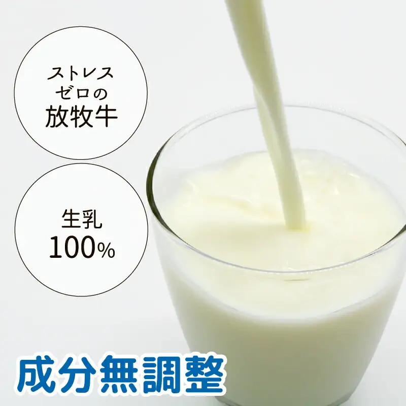 【3回定期便 週1】山地酪農牛乳 1L×2本 牛乳