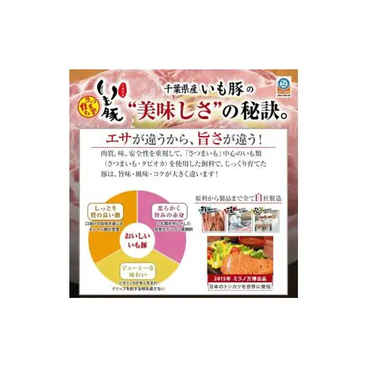 いも豚 熟成 ロースハム 1本 ／ いも豚 豚肉 ハム ロースハム