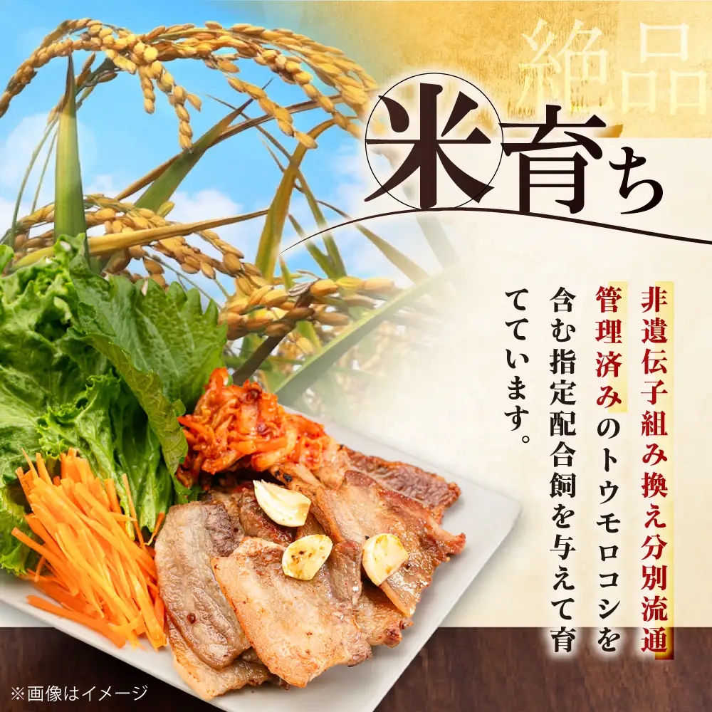 平田牧場 バラ 焼肉用 400g (200g×2P) 豚肉 バラ カルビ スライス [AJAP134] バラ