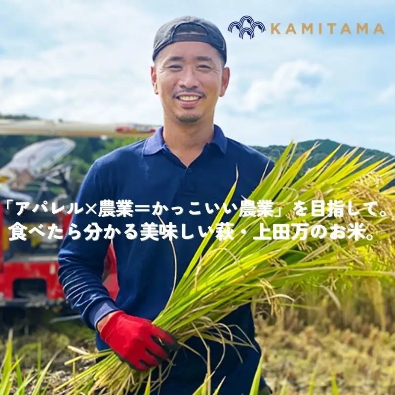 定期便 三品種 米 令和8年 10kg×3回 コメ こめ 萩産 KAMITAMA｜HG0T0392