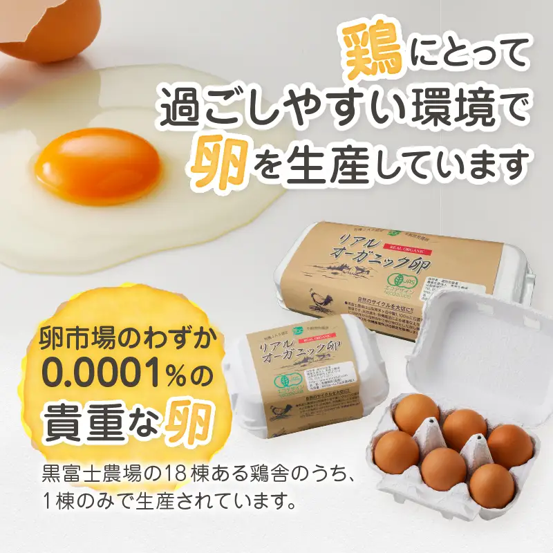 リアルオーガニック卵の定期便 30個×12回  G-501【有機卵 卵 たまご リアルオーガニック卵 有機JAS 人気 定期便 新鮮 たまごかけご飯 すき焼き 鶏卵 国産 オーガニック 玉子 贈答】