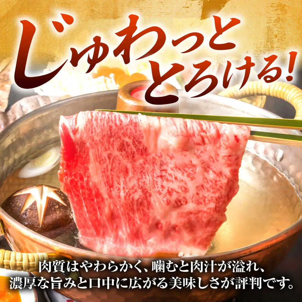 【全12回定期便】博多和牛 しゃぶしゃぶすき焼き用1kg[BGAB073] 定期便牛肉