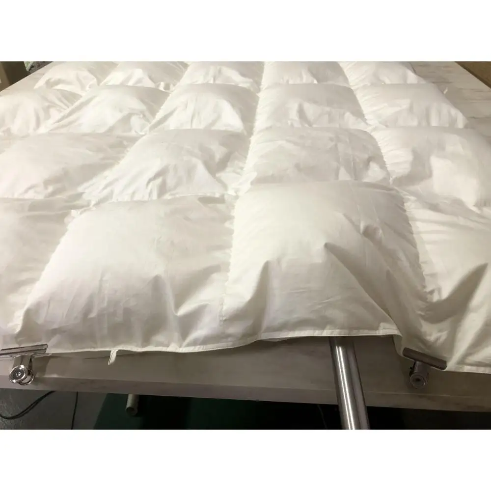 良質グリーンダウン90の羽毛ふとん シングルロング 約150×210cm 専門店のハンドメイド