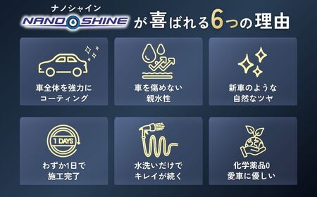 カーコーティング L5200mm H1700mm未満 ナノシャイン 埼玉県 狭山市