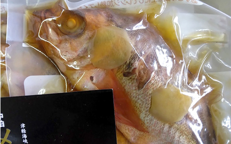 レンジでチン！中泊メバルの煮付けを味わえる ≪メバルでチン！ 2個セット≫ 【卓立水産】 F6N-266