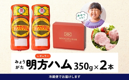 明方ハム プレスハム 豚肉 国産 明方ハム【2本】