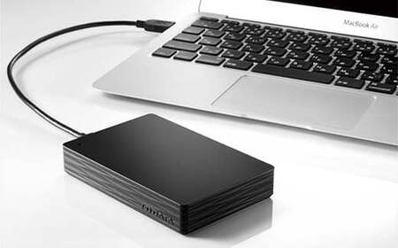 IOデータ USB 3.2 Gen 1(USB 3.0)対応ポータブルハードディスク［4TB］【HDPH−UT4DKR】ポータブル ブラック F6P-1621