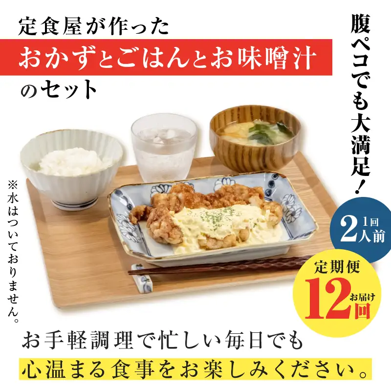 【 全12回定期便 】マジカル 冷凍 チキン 南蛮定食 K258-T01_c 惣菜 総菜