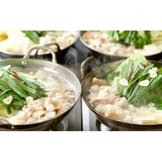 7～9人前 麺にこだわった!!佐賀和牛もつ鍋と絶品塩もつ鍋食べ比べセット B-664