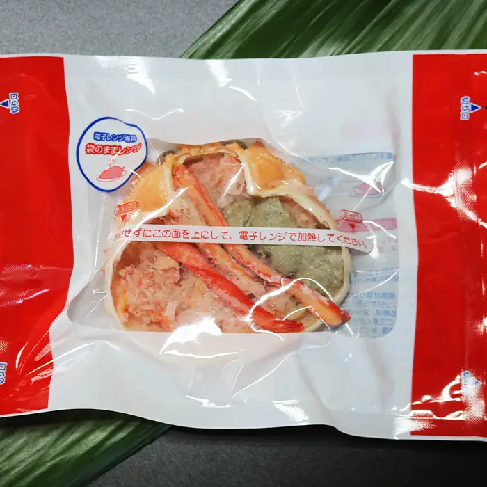 【金高水産】簡単便利！『紅ずわいがに甲羅盛り』90g×４個　[0011-0074]