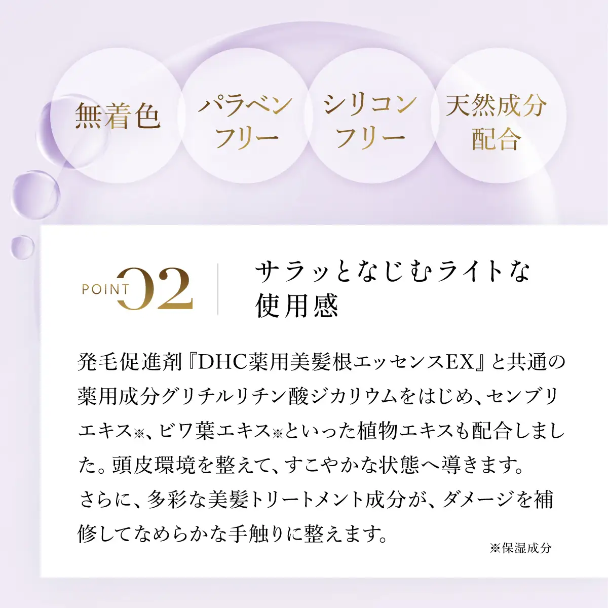 66480_DHC薬用美髪根（びはつこん）トリートメントインシャンプー (医薬部外品)　詰め替え用 2個セット MBB055