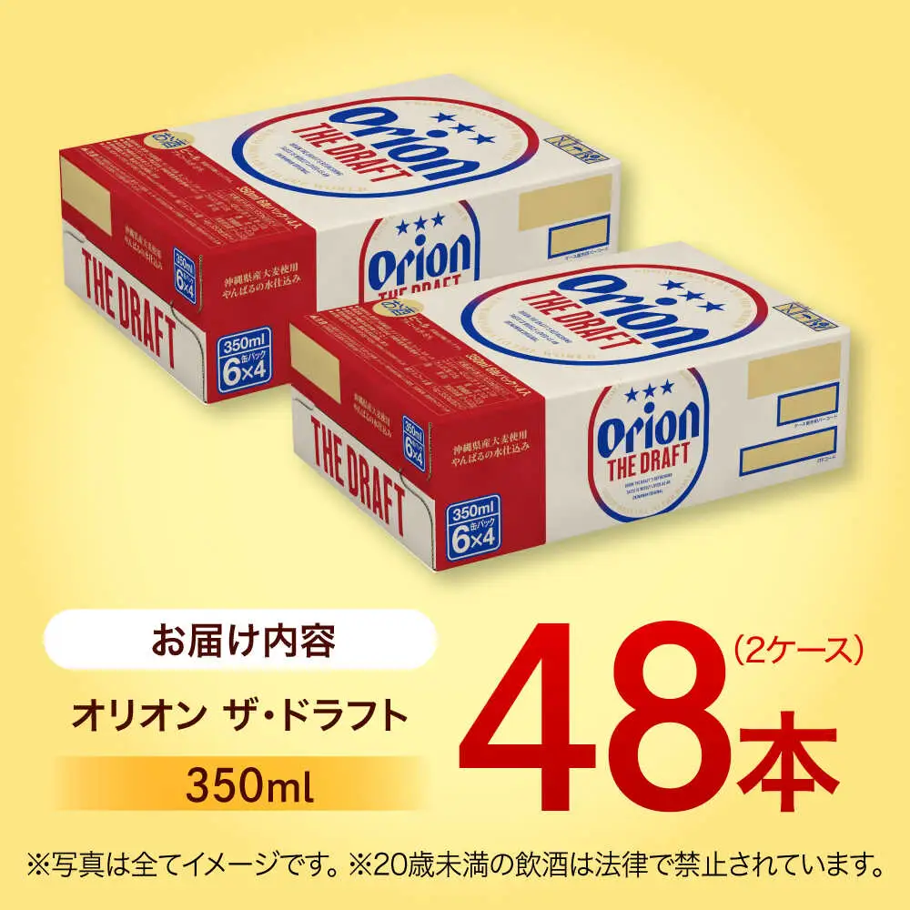 オリオンビール オリオン ザ・ドラフト 350ml (24缶×2ケース)  BCDA001