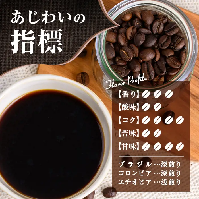 n378 レギュラー コーヒー豆 計300g・150g × 2袋 珈琲 珈琲豆 ブレンド ブラジル コロンビア エチオピア カフェ バーレイ 【Cafe Burleigh】