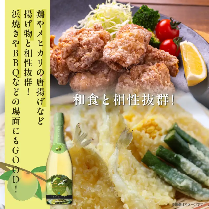 【数量限定】スパークリングワインうめ(計1本) 酒 飲料 アルコール 国産_T014-0305