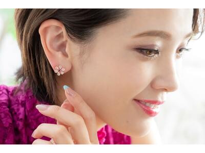 Fresh Flower フラワーピアスC 685758