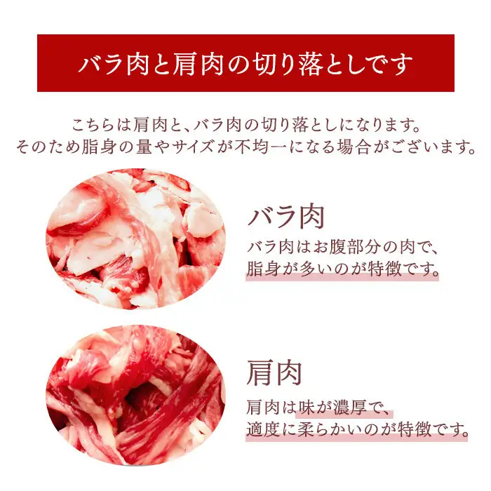訳あり 博多和牛 切り落とし 1.5kg ( 500g×3パック )  | 切り落とし 小分け  不揃い