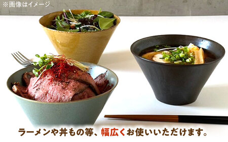 【美濃焼】 どんぶり 16cm / 鉢 窯変紺ネイビー 瑞浪市 / 窯元ロングアイランド おしゃれ 食器 シンプル 食洗機対応 レンジ対応[AZCU177]