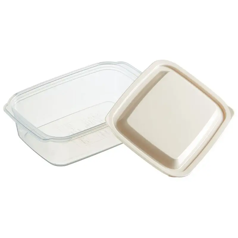 保存容器[700ml]3個セット●アソート● キッチン 保存 食材保存 お弁当箱 ランチボックス 容器 フードコンテナ 電子レンジ対応 保存容器 シンプル かわいい 3色〈スケーター株式会社〉   4-047