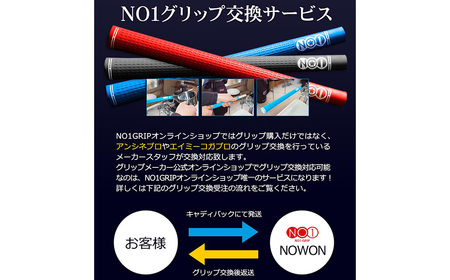 NO1GRIPグリップ交換サービス