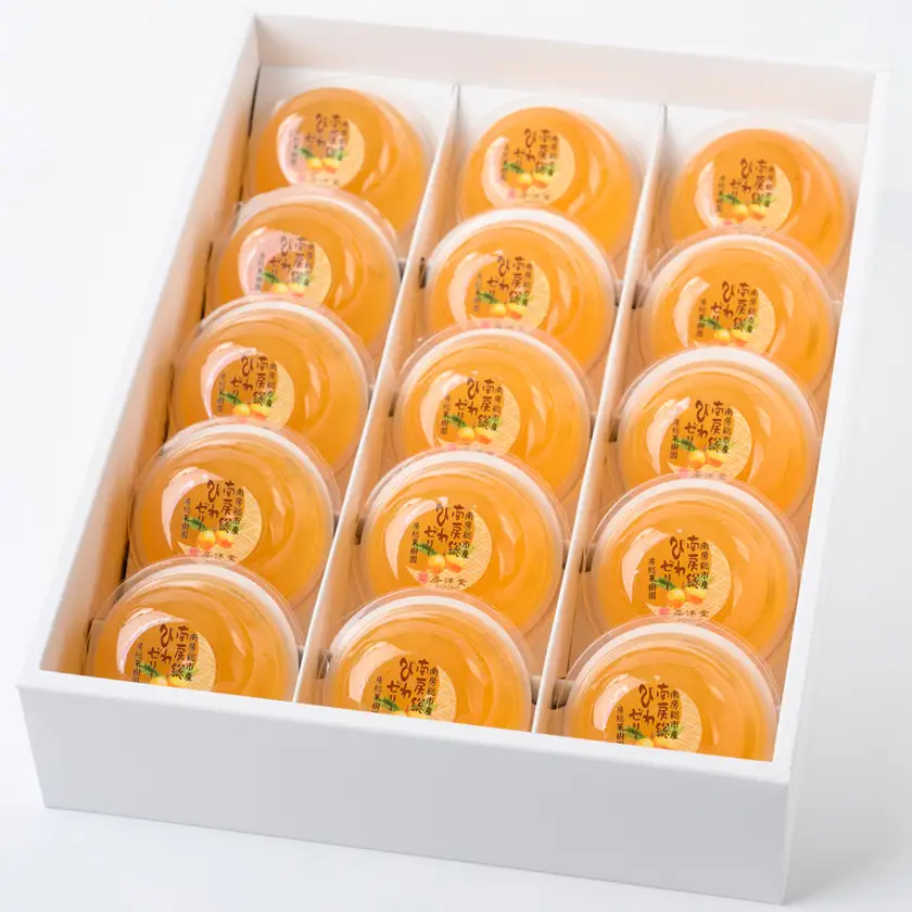 【祝・全国菓子大博覧会2025/観光庁長官賞受賞】南房総びわゼリー15個入【1636140】