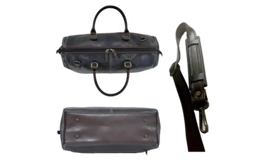 白化合皮 筒形ボストン キャメル 10440-10 / 平野鞄 ボストンバッグ トラベルバッグ 旅行カバン 両開きファスナー 1泊 チャックダレス 旅行 出張 ゴルフ ジム レトロ ヴィンテージ おしゃれ 高級 豊岡製鞄 日本製 かばん カバン バッグ 鞄