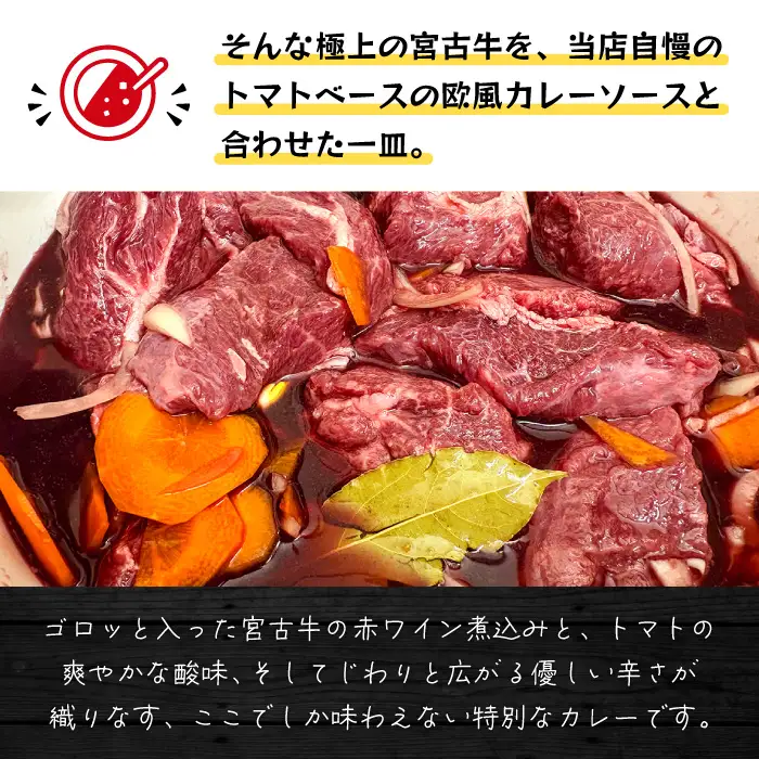 【宮古牛を贅沢使用】宮古牛カレー（5食）(GE007)