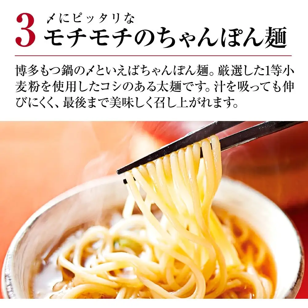 博多もつ鍋やまや もつ鍋セット あごだし醤油味（3-4人前）【やまや】_HA1700