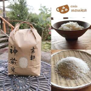 【令和7年産】新米 先行予約 5kg ×6回 京都・神前米 キヌヒカリ 5kg × 6ヶ月 計30kg