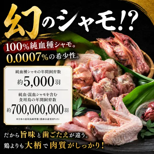 ごめんケンカシャモ鍋セット 4人前