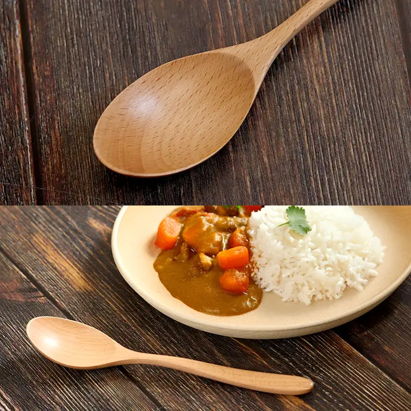 【期間限定】カレースプーン (ナチュラル) 5本セット