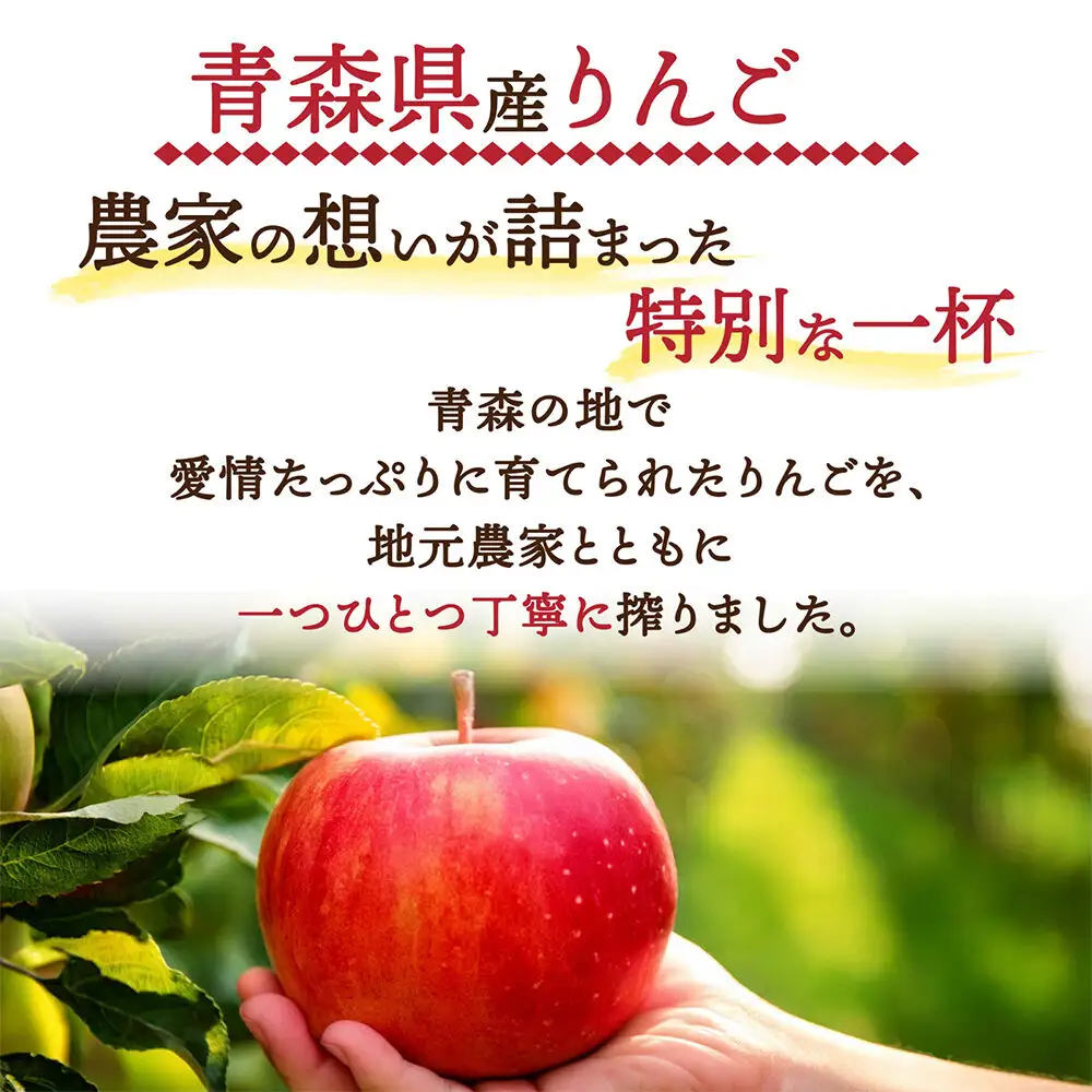 りんごジュース 1L×12本 ストレート果汁100％ 青森県産 弘前市