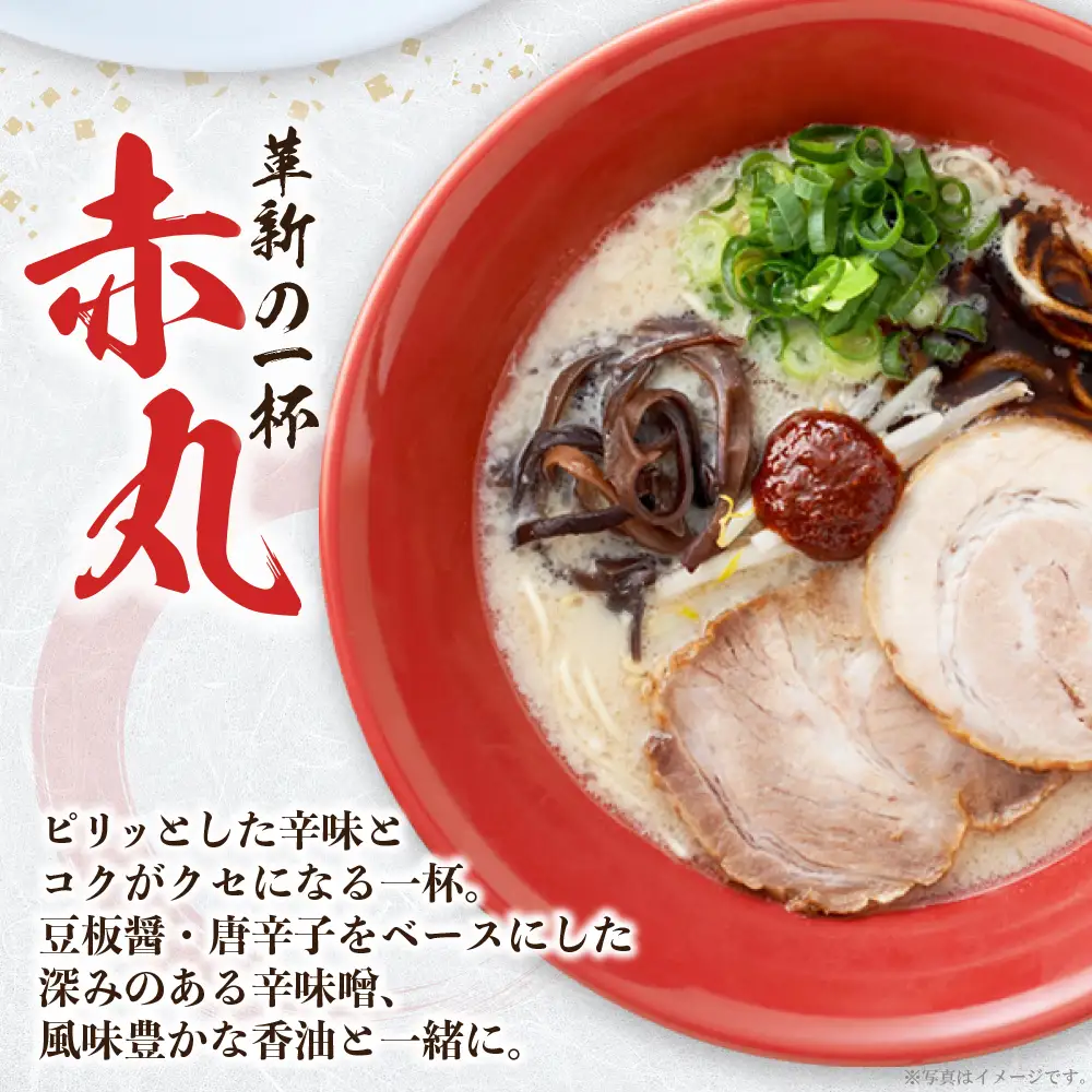 Z08-09 一風堂 とんこつラーメン 白丸・赤丸(各2食入)2袋 ラーメン 