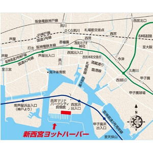 新西宮ヨットハーバー利用チケット50万円分（ボート・ヨット艇置料）
