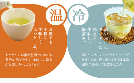 玉露 入り 水出し 緑茶 2パック(使い切り)×2袋 《30日以内に出荷予定(土日祝除く)》 福岡県 小竹町 お茶 茶 送料無料