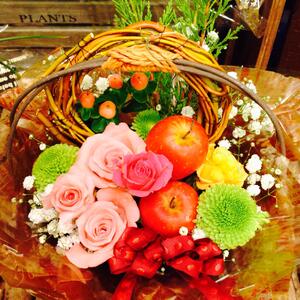 フラワーアレンジの定期便（ギフトにも）花産地伊那から全国へ　12か月【230-01】　
