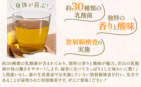 上勝阿波阿波 晩茶 茶葉 みつるファーム 《30日以内に出荷予定(土日祝除く)》徳島県 上勝町 飲み物 飲料 お茶 晩茶 上勝晩茶 阿波晩茶 乳酸菌 発酵茶 後発酵茶 阿波番茶 送料無料